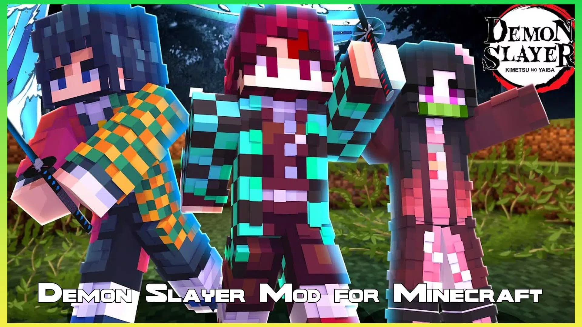 [New] Demon Slayer Addon Dành Cho Minecraft PE.mcaddon