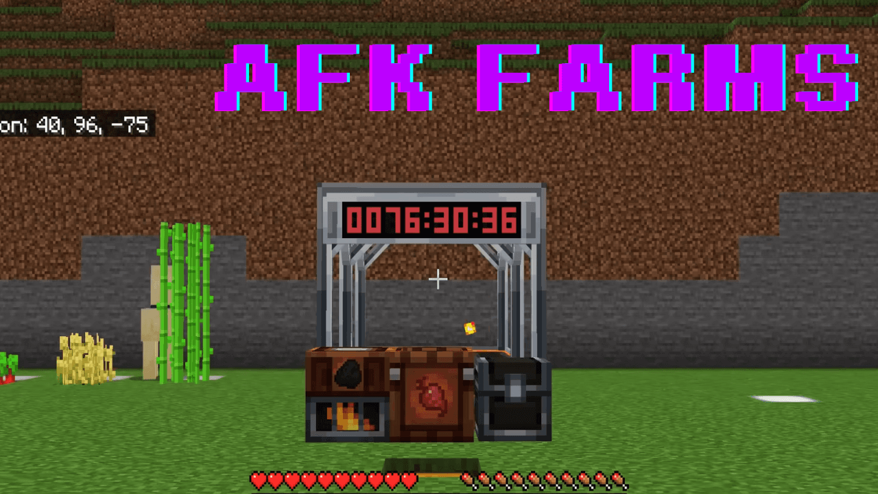AFK Farms Addon MCPE 1.21.mcaddon