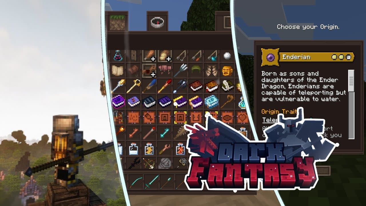 Addon Dark Fantasy Dành Cho MCPE 1.21+.mcworld