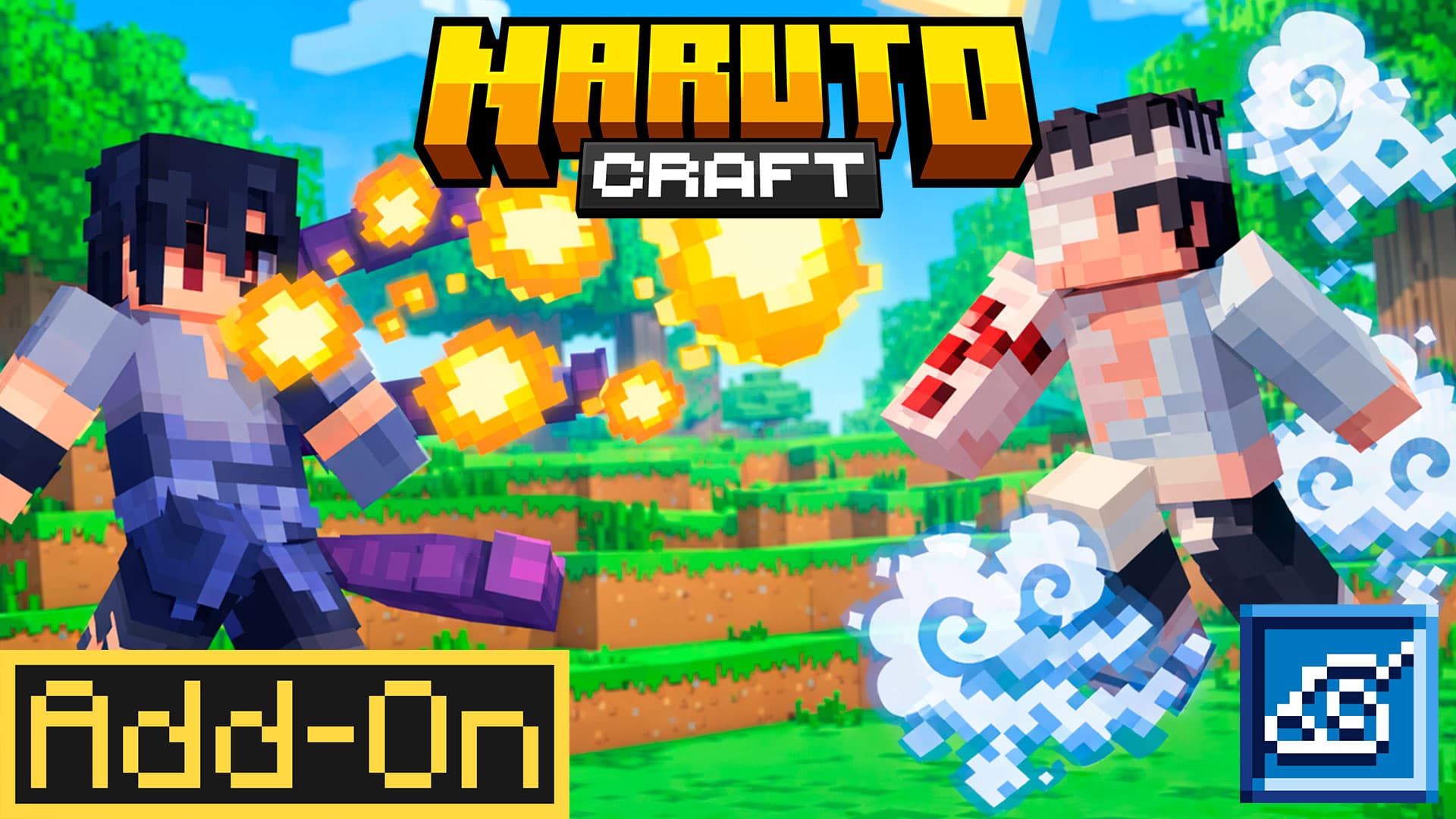 Addon Naruto Craft Dành Cho MCPE.mcaddon