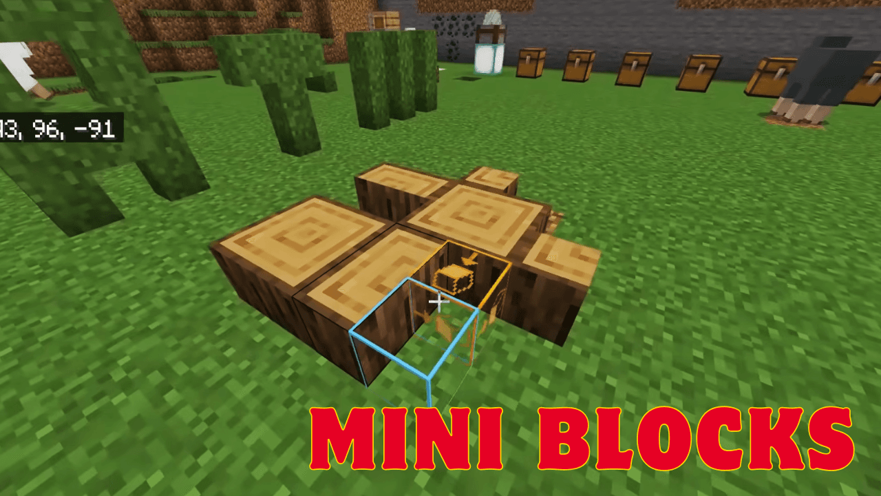 Addon Mini Blocks cho MCPE 1.21+.mcaddon