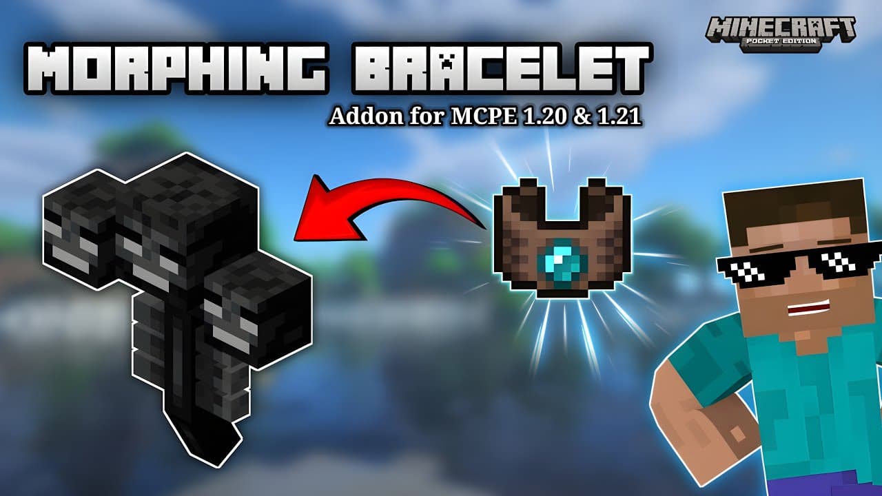 Addon Morphing Bracelet Dành Cho MCPE.mcaddon