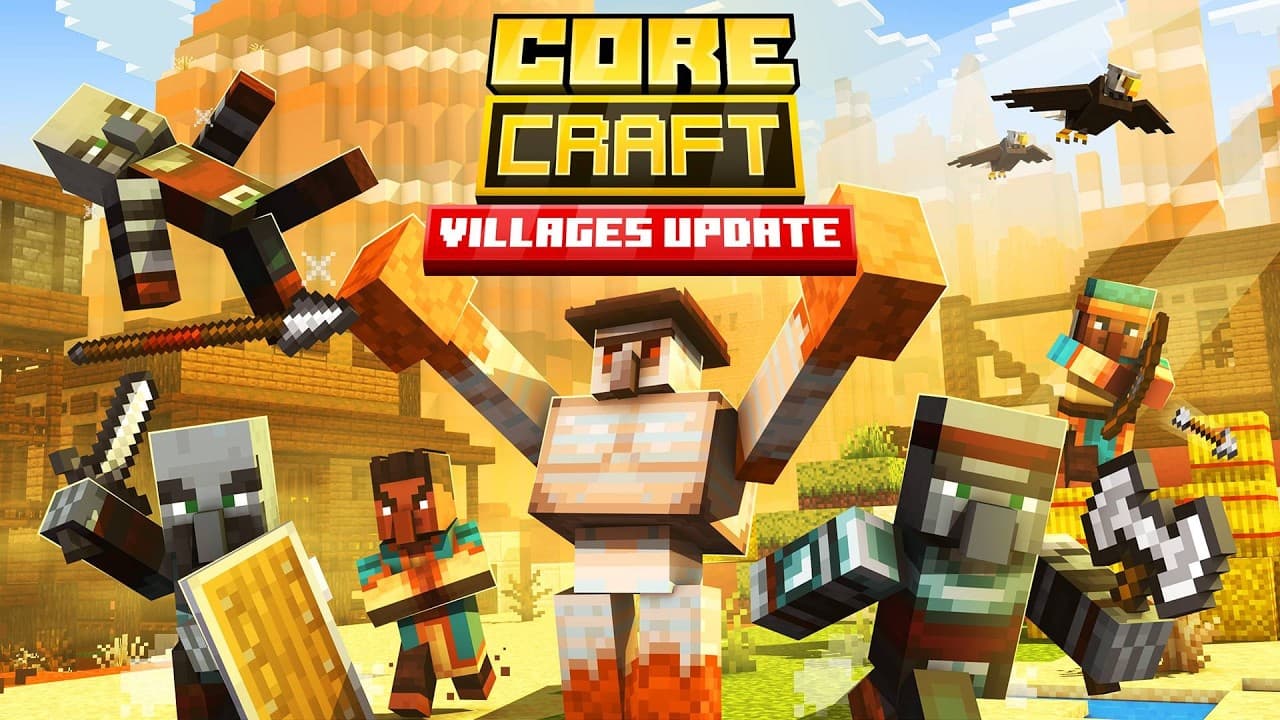 Addon Core Craft v1.1.11 cho MCPE 1.26+ bản mới Update 2026.mcaddon