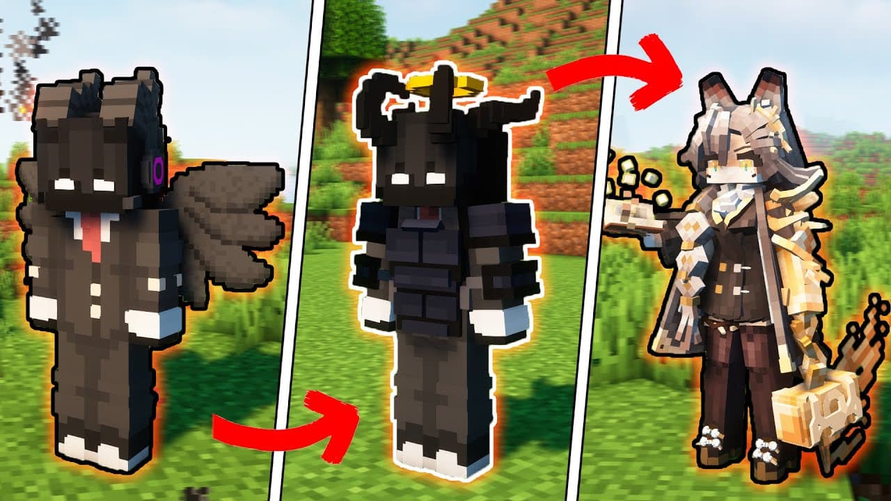 Addon More Skins Dành Cho MCPE.mcaddon