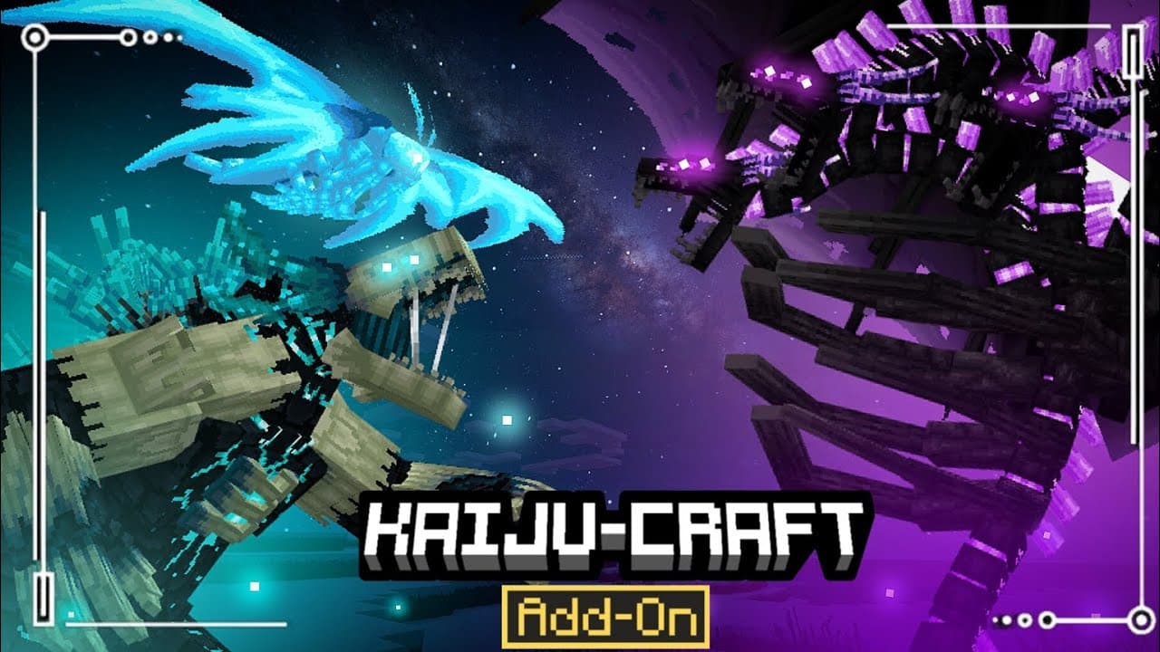 Addon Kaiju Craft V4.5 cho MCPE 1.21+.mcaddon