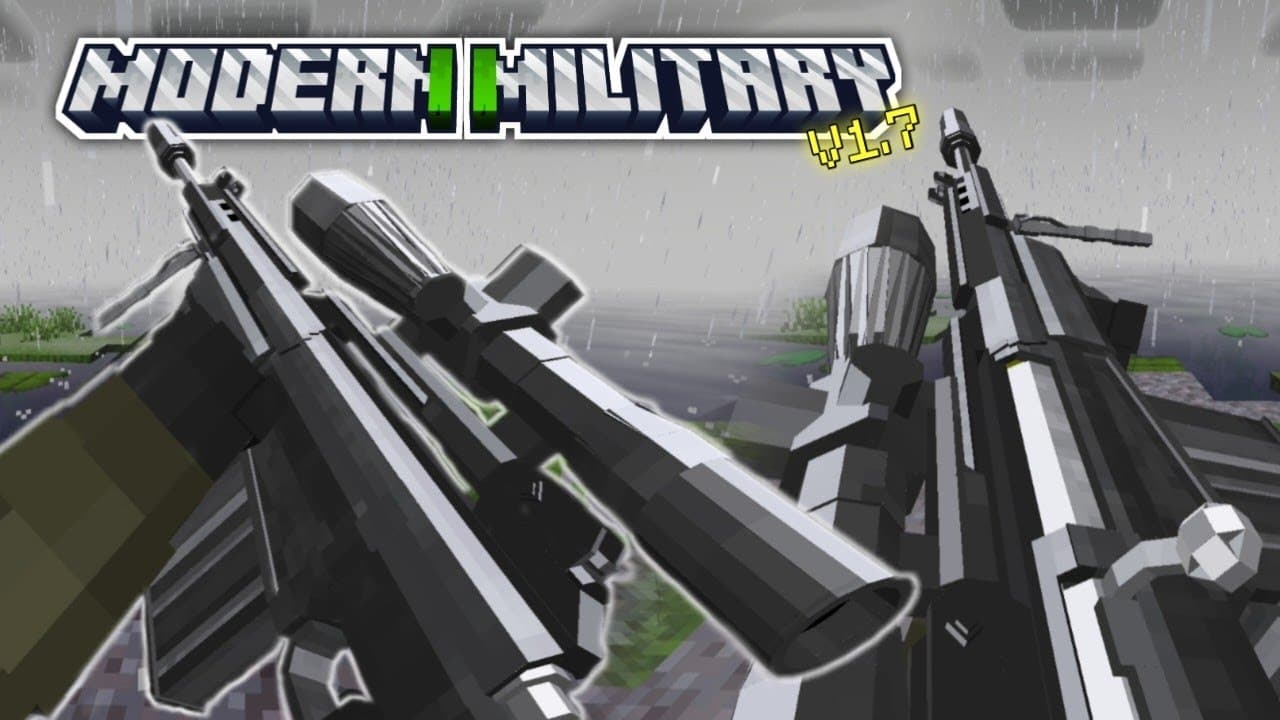 Addon Modern Military V1.7 Beta Cho MCPE.mcaddon