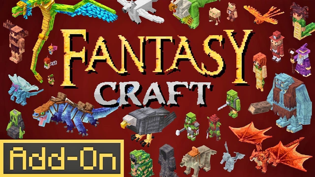 Addon Fantasy Craft Việt Hóa bởi LTVN cho MCPE 1.21+.mcaddon