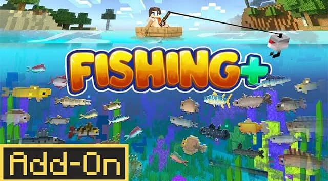 Addon Fishing Câu Cá Dành Cho MCPE.mcaddon
